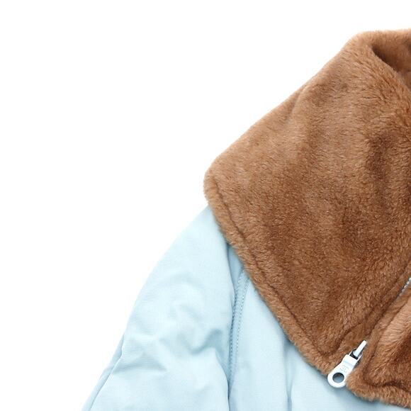 Authentic CHANEL Vintage Sports Line Bomber Jacket 2001 Shawl Blue Ski Snow - Picture 4 of 12